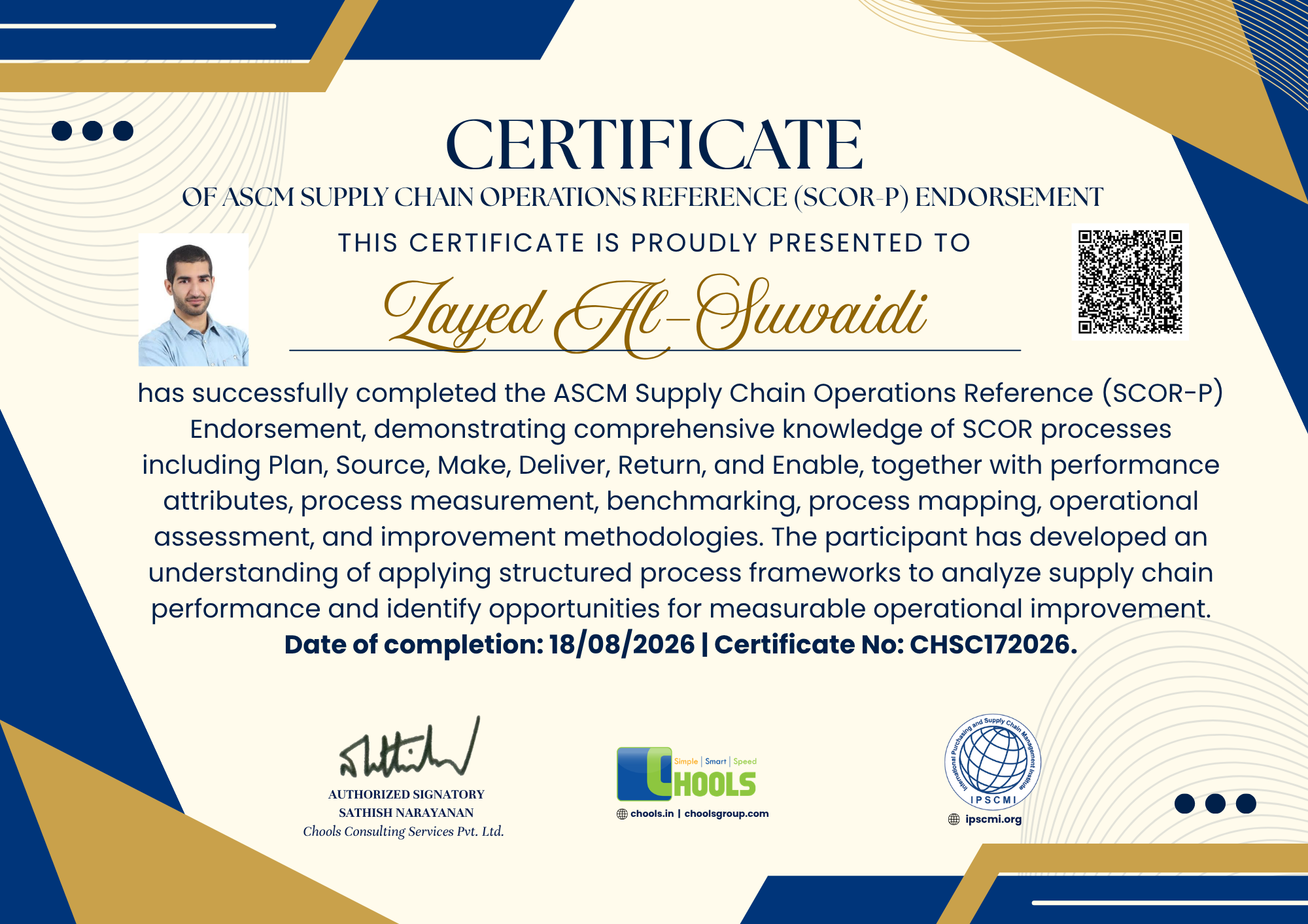 Emerging Business Program Certificate